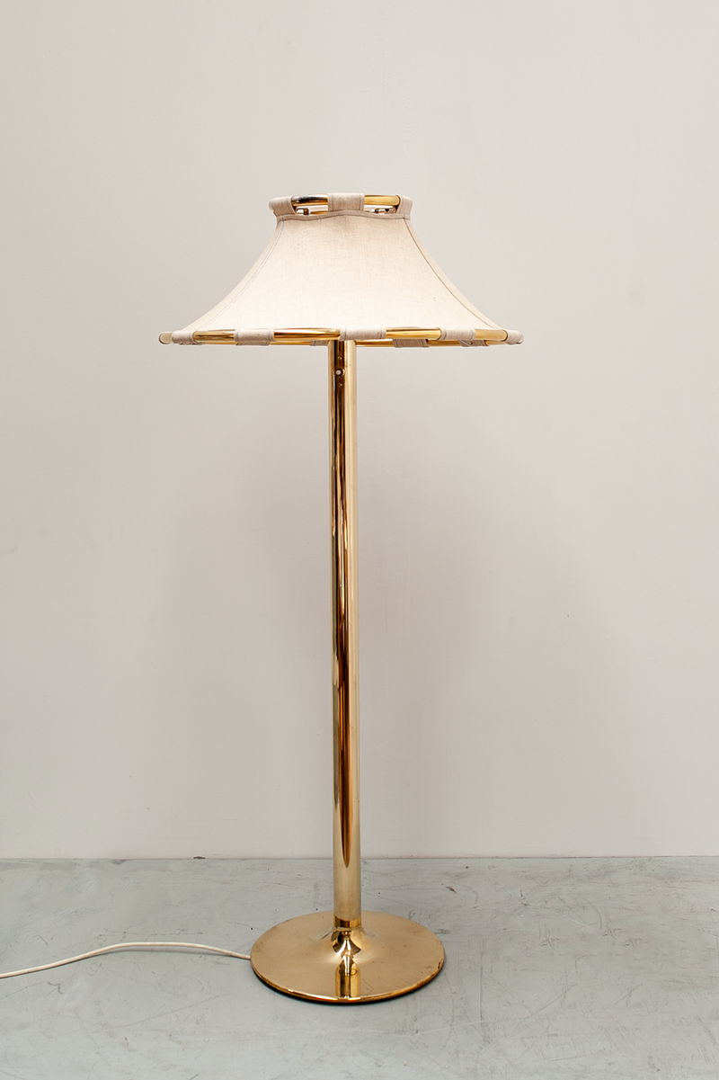 Antique brass floor lamp base deals