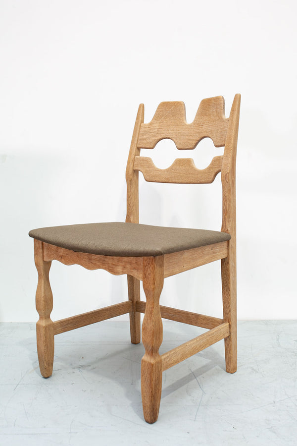 Razor Back Dining Chairs by Henning Kjærnulf, Danish