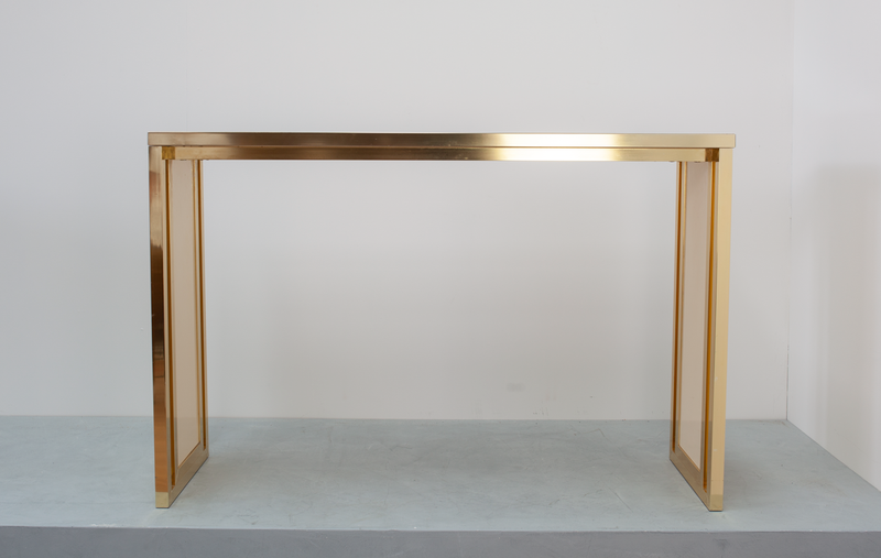 Console Table by Willy Rizzo for Mario Sabot, Italian, 1960's